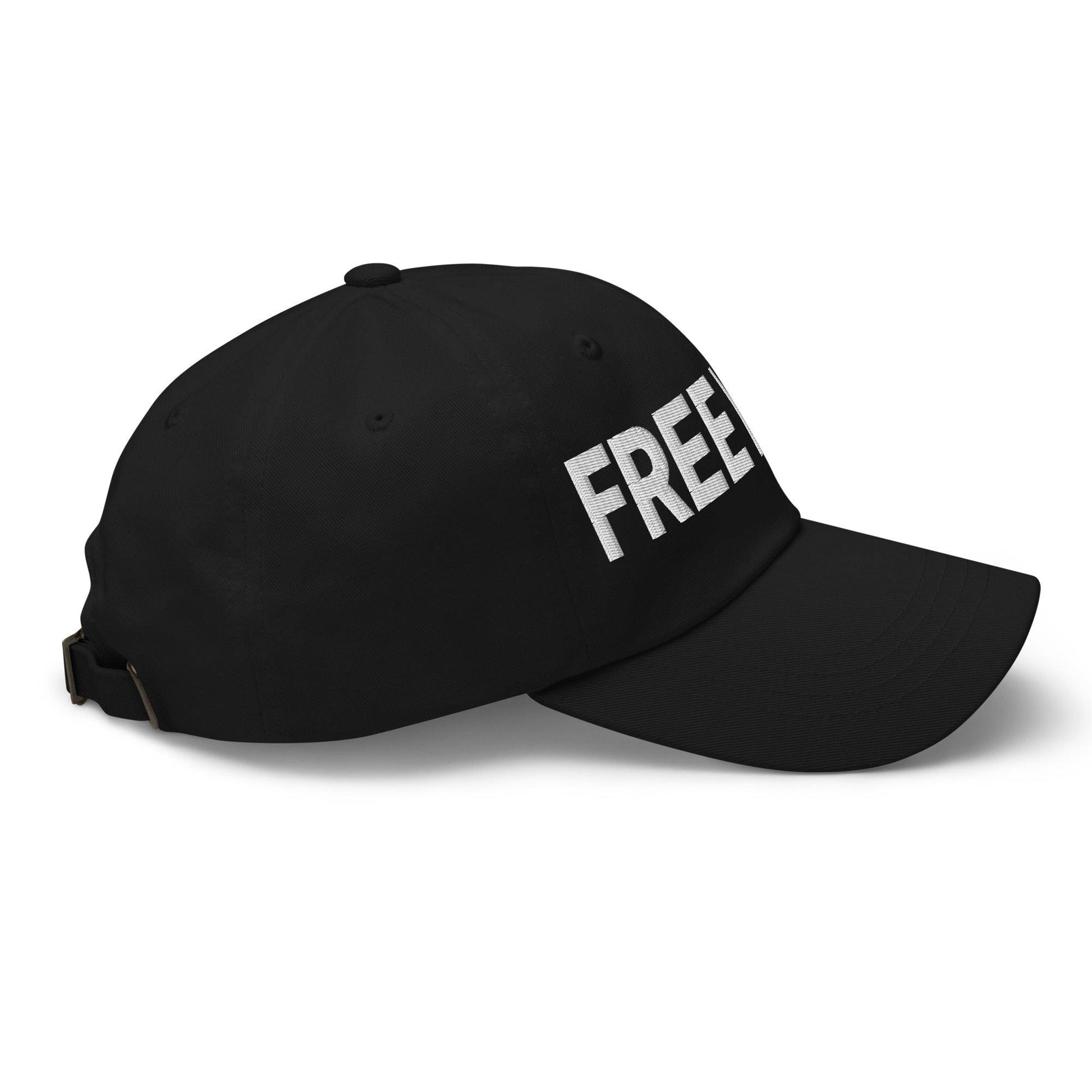 Free Luigi Mangione Embroidered Dad Hat - Headwear