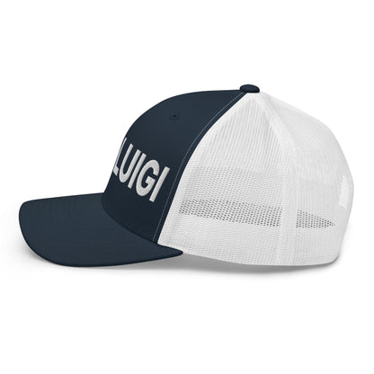 Free Luigi Mangione Embroidered Mesh Trucker Hat - Headwear