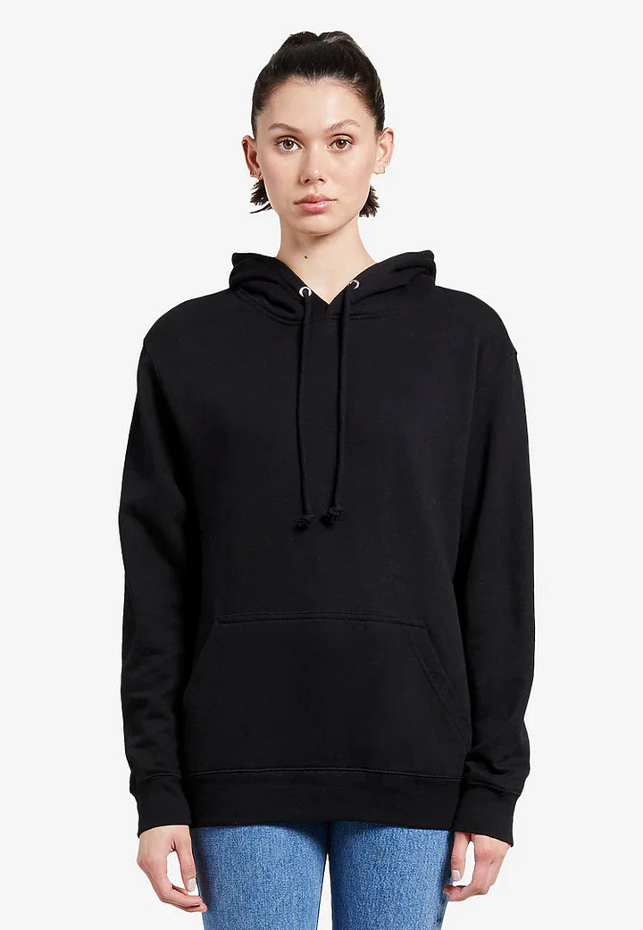 French Terry Hoodie - LS13001 - Black / XS - Hoodies