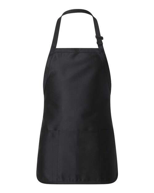 -Full-Length Apron with Pouch Pocket-torontoscreenprinting.ca