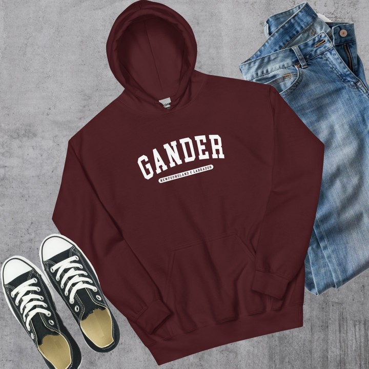 Gander College Hoodie - Maroon / S