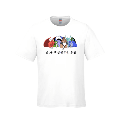 Gargoyles x Friends Mashup T-Shirt - Youth / White / Small
