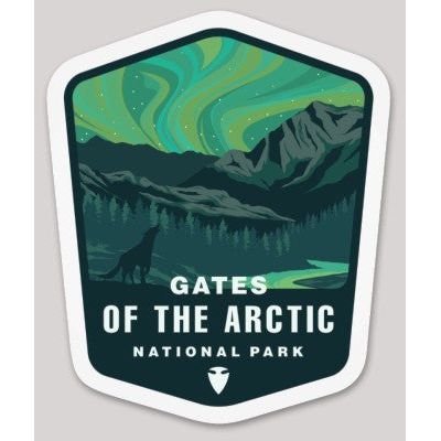 Gates of the Arctic National Park Die Cut Sticker - sticker