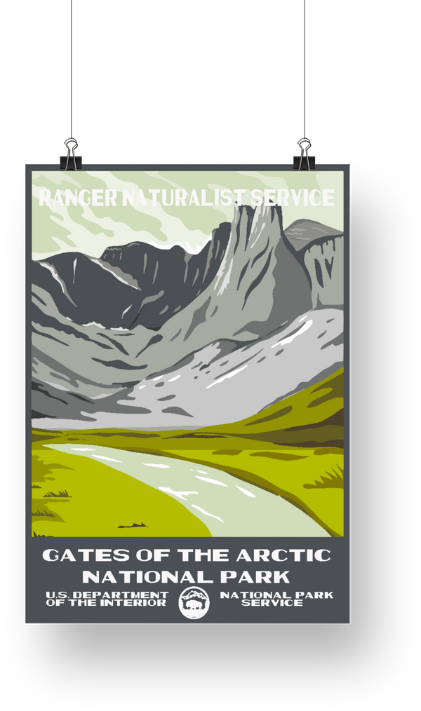 Gates of the Arctic National Park Poster - poster