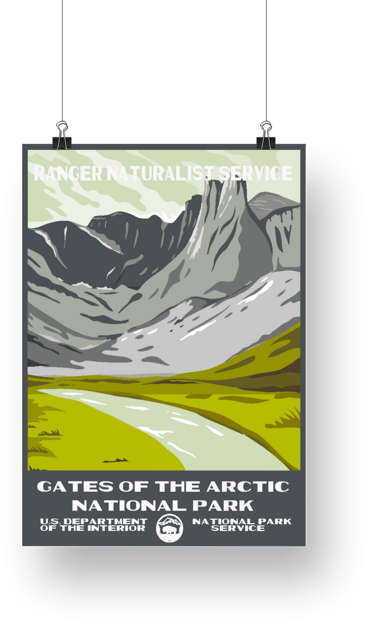 Gates of the Arctic National Park Poster - poster