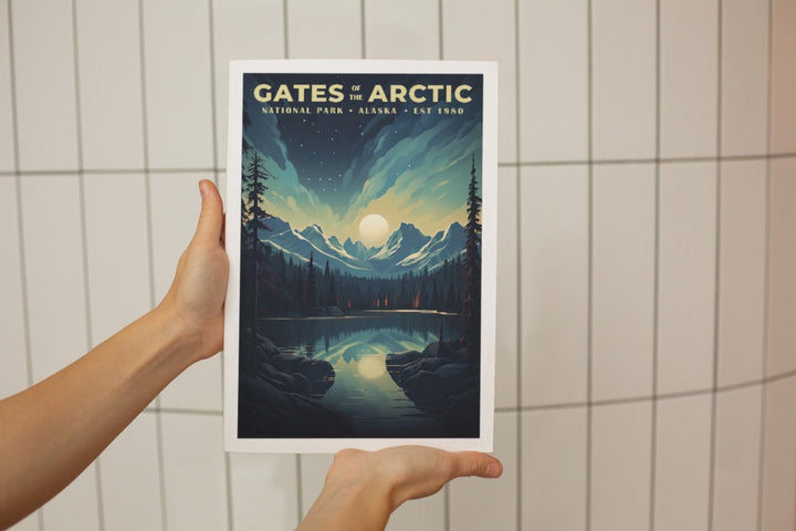 Gates of the Arctic National Park Poster - poster