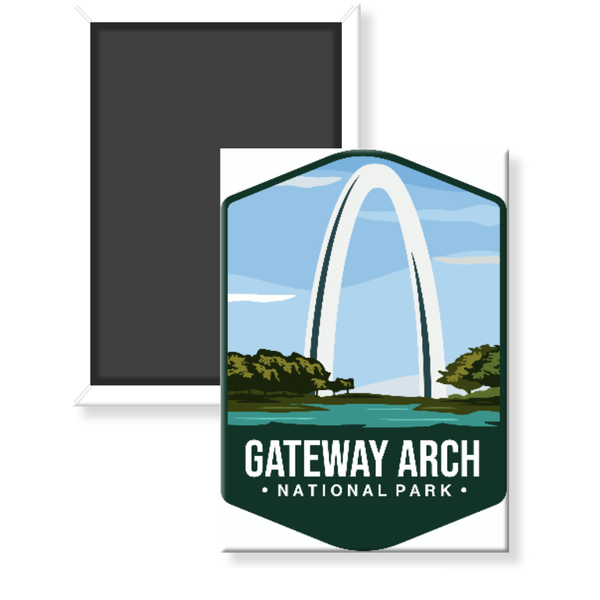 Gateway Arch National Park Magnet - magnet