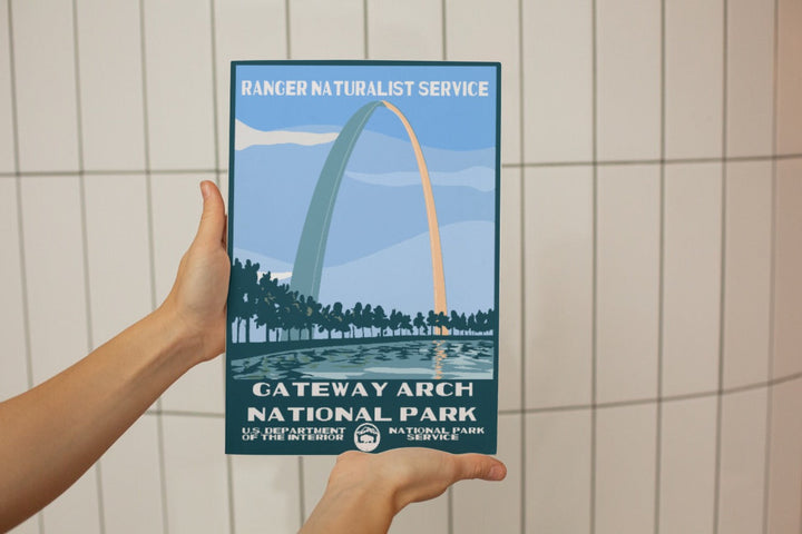 Gateway Arch National Park Poster - poster