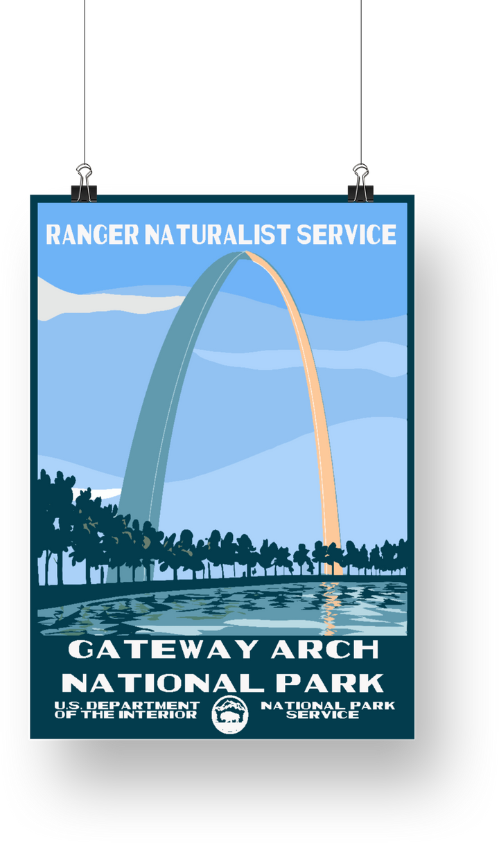 Gateway Arch National Park Poster - poster