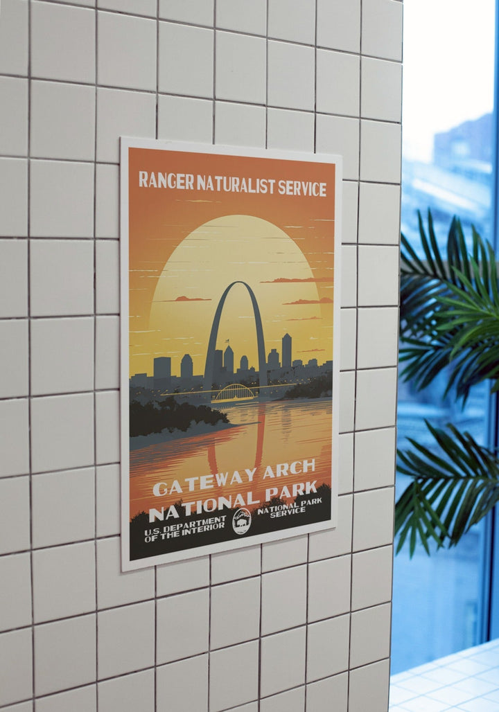 Gateway Arch National Park Poster - poster