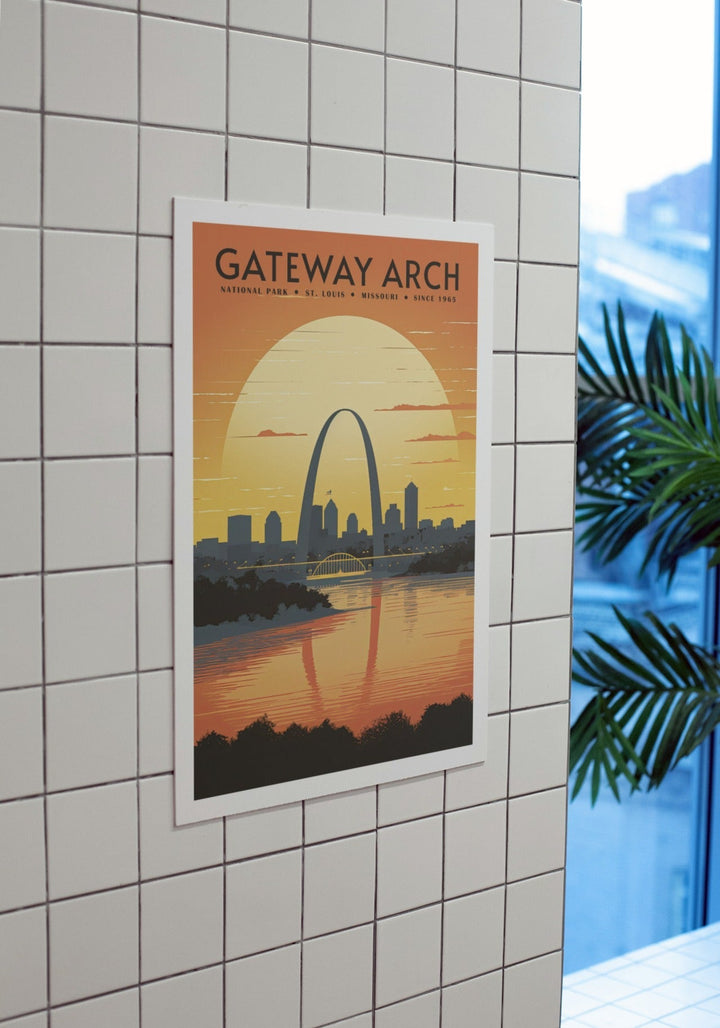 Gateway Arch National Park Poster - poster