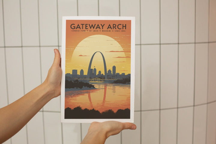 Gateway Arch National Park Poster - poster