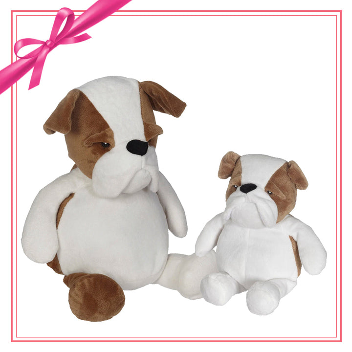 Gift Set - Buster Bulldog Buddy & Mini Plush - Embroider Buddy®