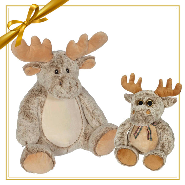 Gift Set - Mason Moose Buddy & Mini Plush - cream - Embroider Buddy®