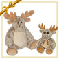 Two plush moose toys from the Mason Moose Buddy & Mini Plush Gift Set