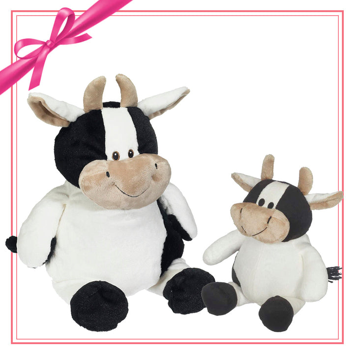 Gift Set - MooMoo Cow Buddy & Mini Plush - Embroider Buddy®