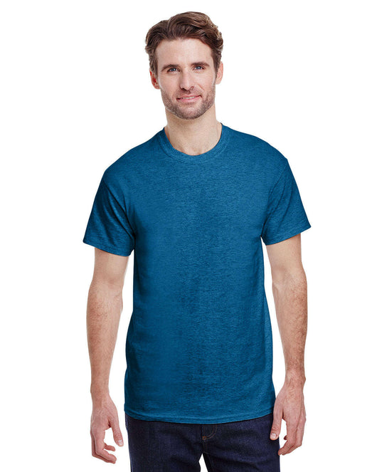 Gildan Adult Heavy Cotton™ T-Shirt G500 - ANTIQUE SAPPHIRE / S - T-Shirts