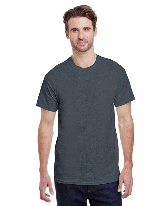 Gildan Adult Heavy Cotton™ T-Shirt G500 - DARK HEATHER / S - T-Shirts