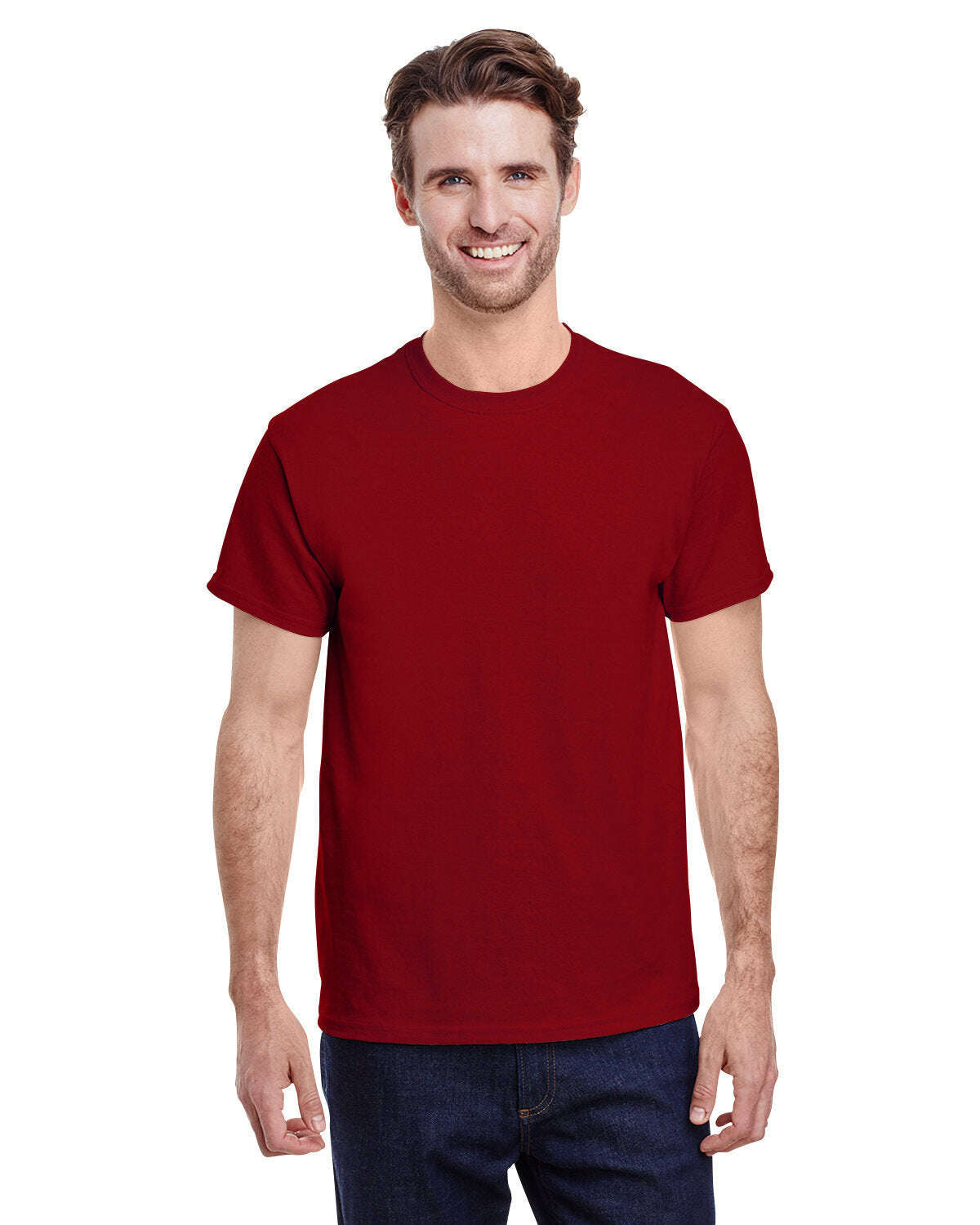 Gildan Adult Heavy Cotton™ T-Shirt G500 - GARNET / S - T-Shirts