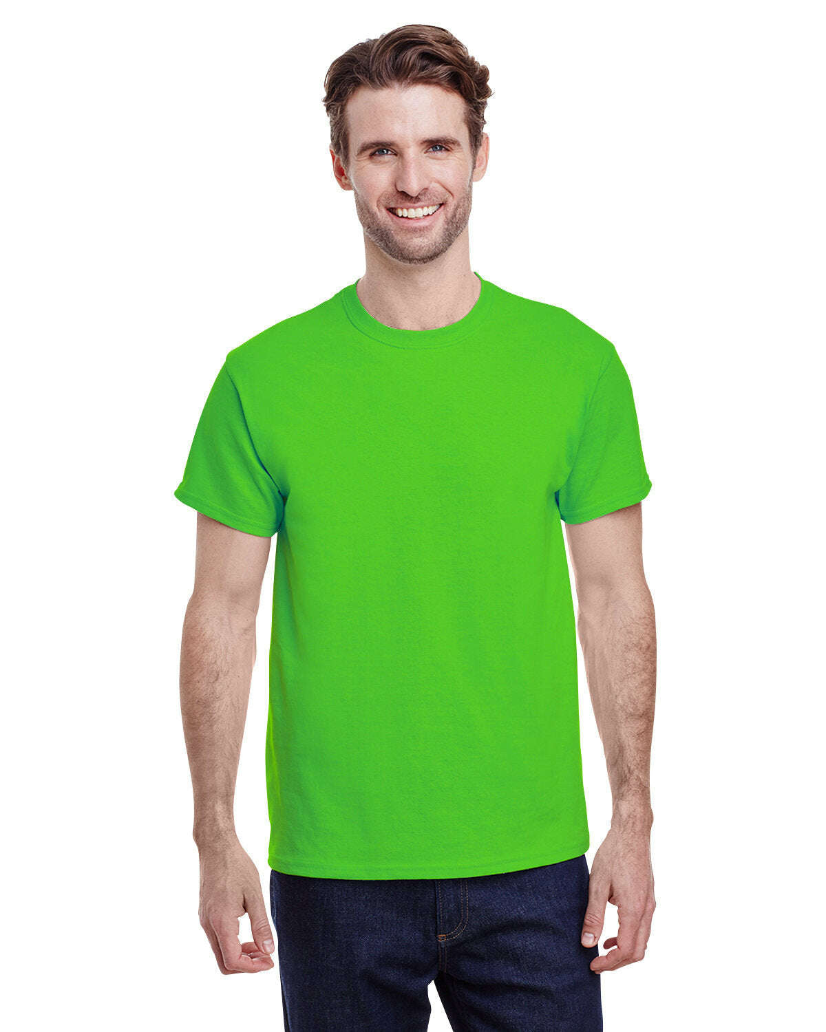 Gildan Adult Heavy Cotton™ T-Shirt G500 - LIME / S - T-Shirts