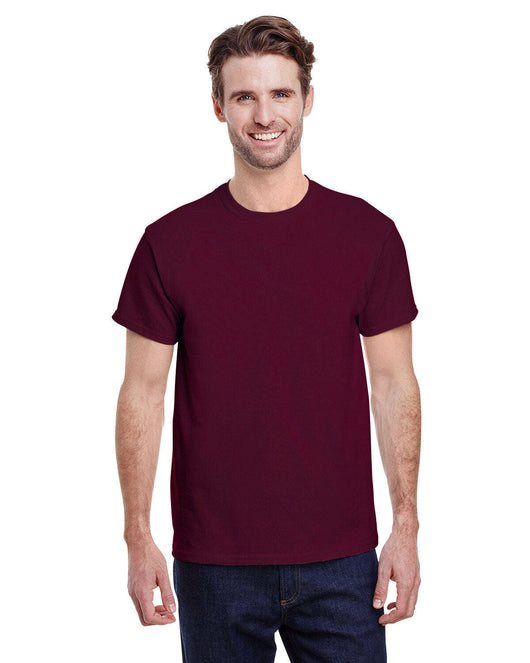 Gildan Adult Heavy Cotton™ T-Shirt G500 - MAROON / S - T-Shirts