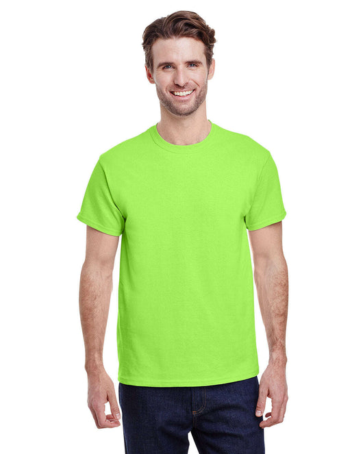 Gildan Adult Heavy Cotton™ T-Shirt G500 - NEON GREEN / S - T-Shirts