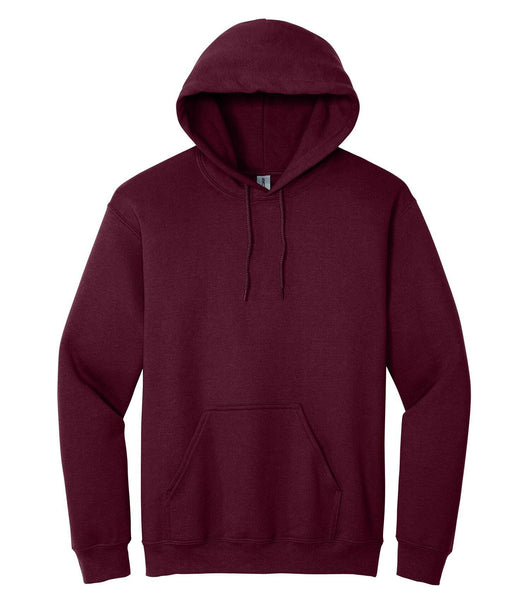Gildan HEAVY BLEND HOODED SWEATSHIRT 1850 - Maroon / S - Fleece