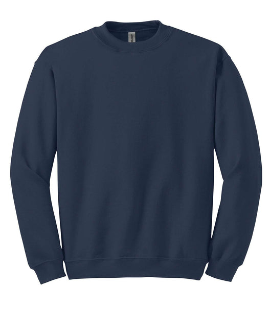 Gildan HEAVYBLEND CREWNECK SWEATSHIRT 1801 - Navy / S - Fleece