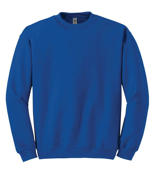 Gildan HEAVYBLEND CREWNECK SWEATSHIRT 1801 - Royal Blue / S - Fleece