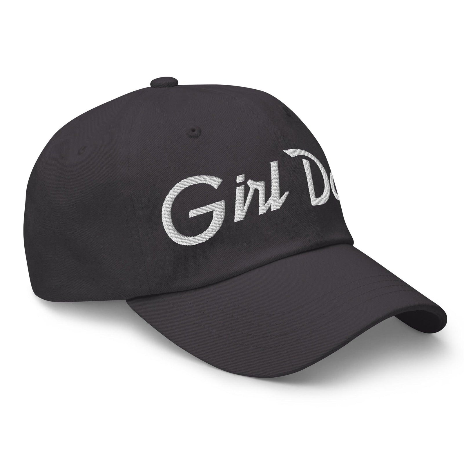 Girl Dad Vintage Sports Script Embroidered Dad Hat
