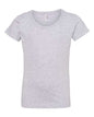 Gray short-sleeved T-shirt from Girls Ultimate T-Shirt for custom apparel and screen printing