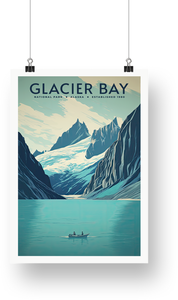 Glacier Bay National Park Poster - poster