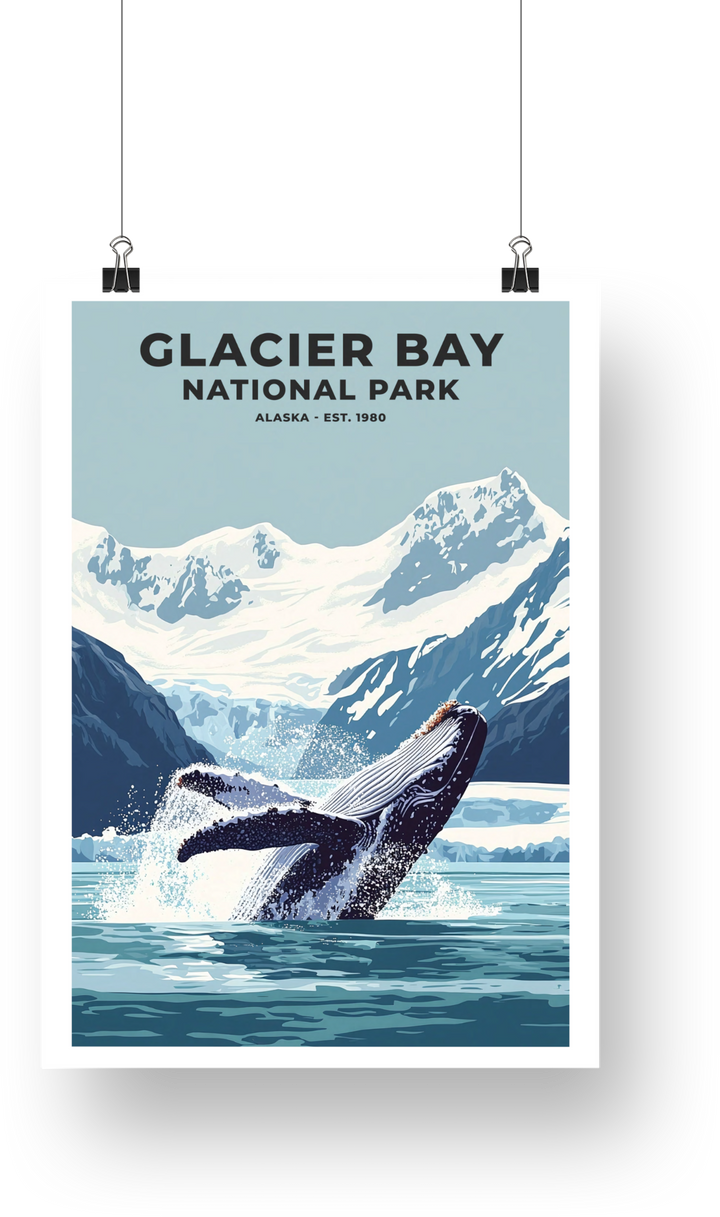 Glacier Bay National Park Poster - poster