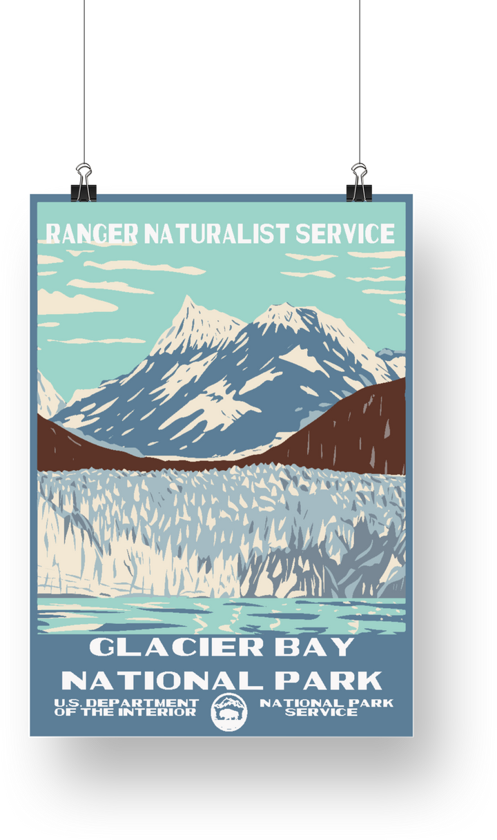 Glacier Bay National Park Poster - poster