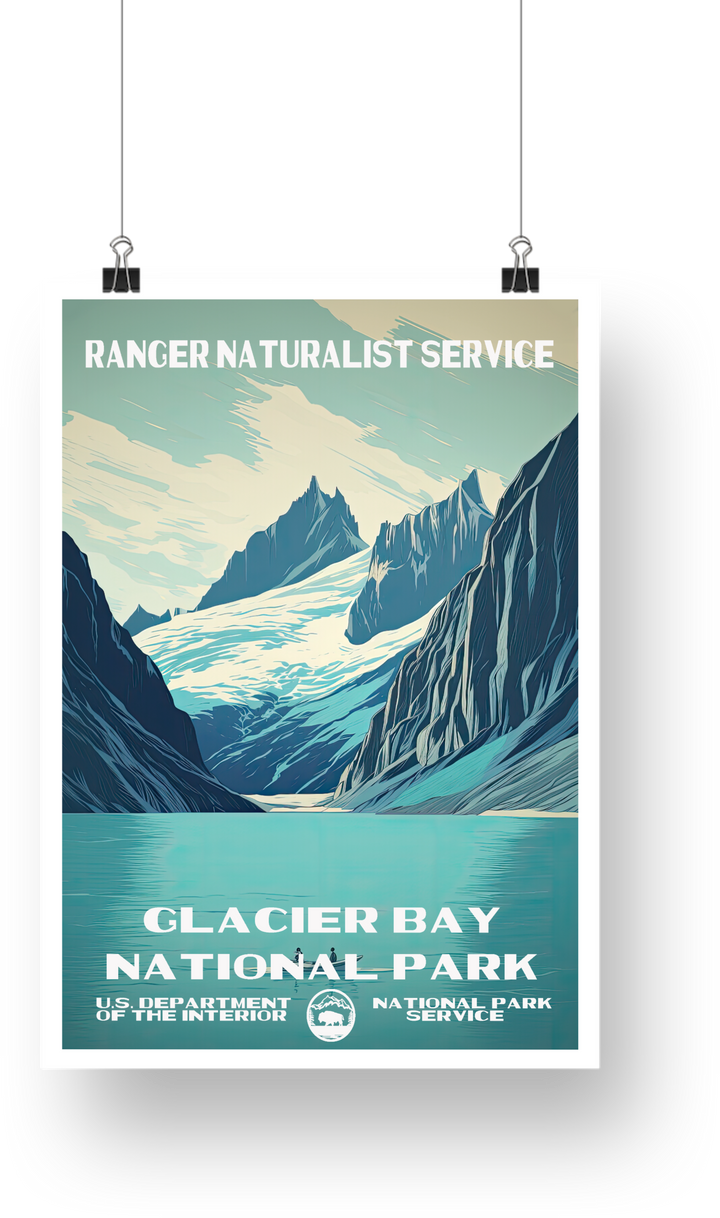 Glacier Bay National Park Poster - poster