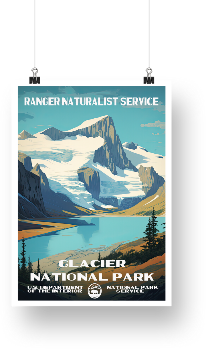 Glacier National Park Poster - poster