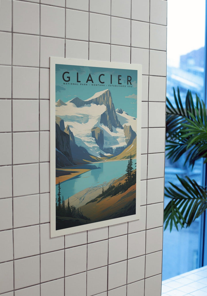 Glacier National Park Poster - poster