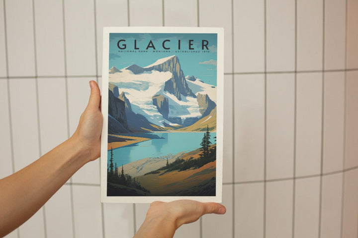 Glacier National Park Poster - poster