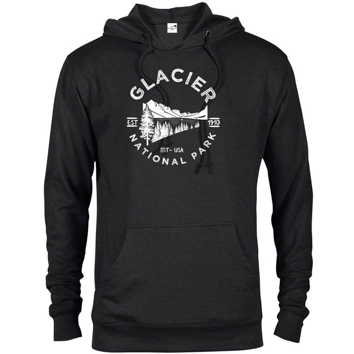 Glacier Valley National Park Hoodie - S / Black - hoodie