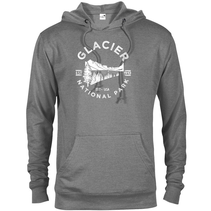 Glacier Valley National Park Hoodie - S / Graphite Heather - hoodie