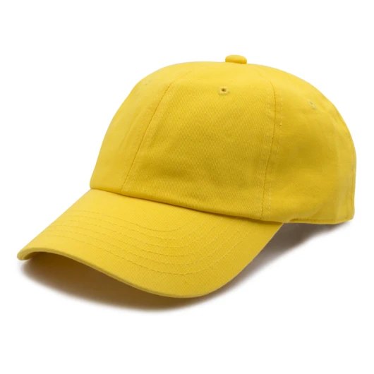GN-1004 - Washed Cotton Dad Cap - Gold Yellow / One size - CAPS