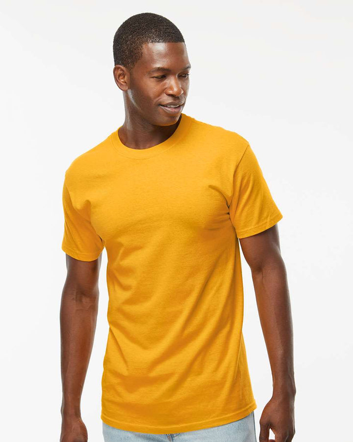 Gold Soft Touch T-Shirt - 4800 - Colorset 2 - S-3XL - Gold / S - T-Shirt