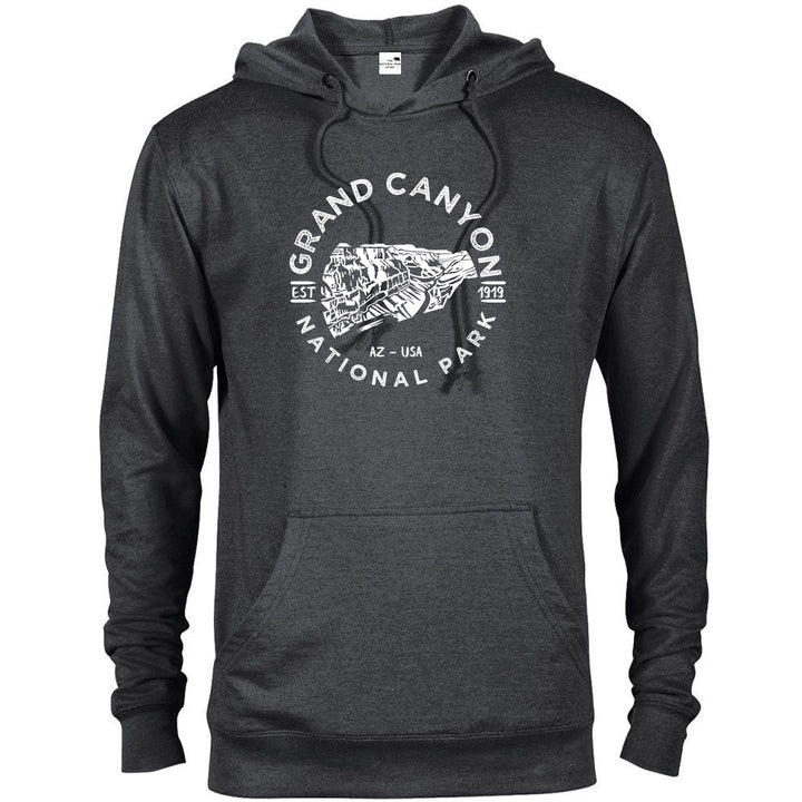 Grand Canyon National Park Hoodie - Charcoal Heather / S - hoodie