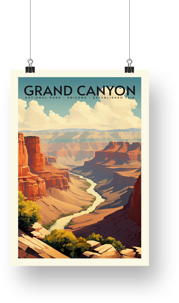 Grand Canyon National Park Poster - poster