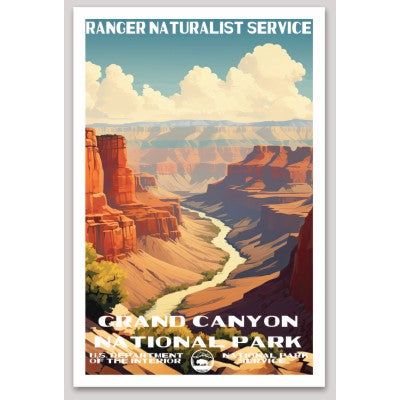 Grand Canyon National Park WPA Sticker Large - sticker