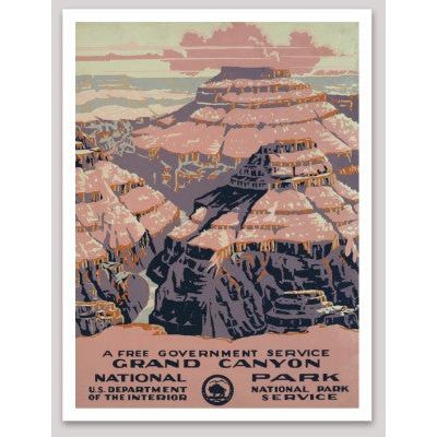 Grand Canyon National Park WPA Sticker Large - sticker