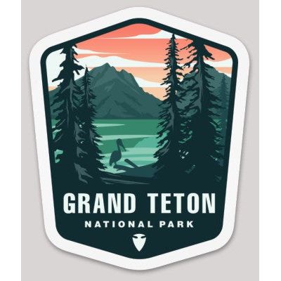 Grand Teton National Park Die Cut Sticker - sticker