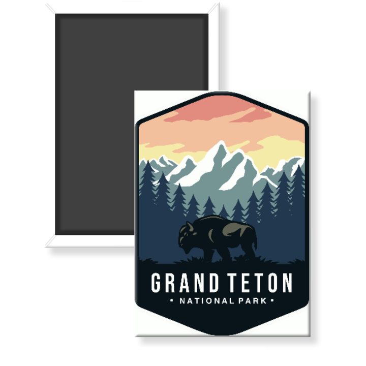 Grand Teton National Park Magnet - magnet