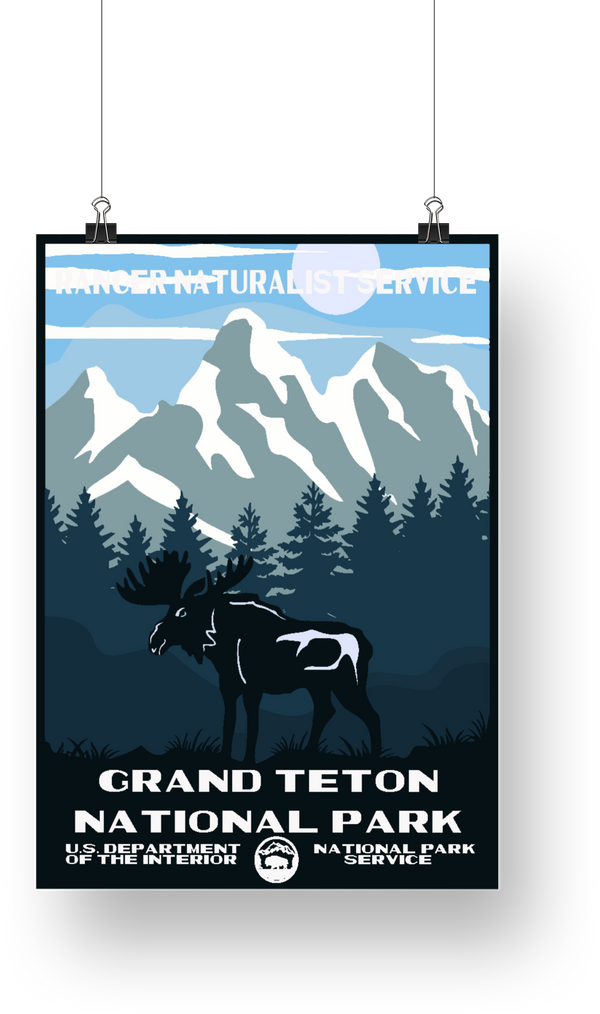 Grand Teton National Park Poster - poster