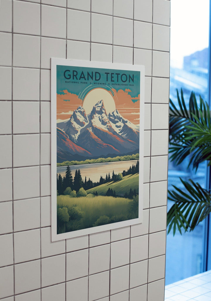 Grand Teton National Park Poster - poster